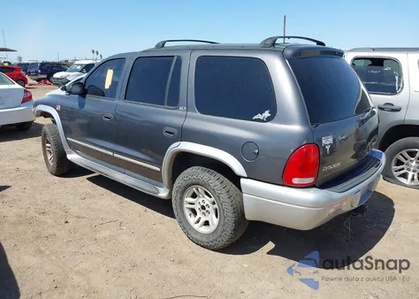 2002 Dodge Durango Slt Plus from USA, damaged, VIN 1B4HS58N32F200605